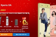 Mua Xperia X series với gi&#225; tốt k&#232;m bộ qu&#224; hấp dẫn