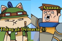 (Phim hoạt hình LMHT) Khi Garen đụng độ Captain Teemo ở đường trên