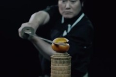 Sửng sốt với nhát kiếm nhanh kỷ lục của võ sư người Nhật