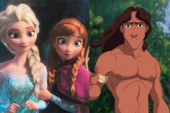 Bất ngờ khi biết Tarzan là em trai của Elsa và Anna
