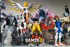 09 hero Overwatch được tái hiện bằng mảnh ghép LEGO