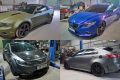 Bộ sưu tập xe độ widebody 2016 ấn tượng của QS Performance ở Hà Nội