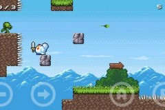 Cluckles' Adventure - Trăm trăm phần trăm game 4 nút trên Mobile