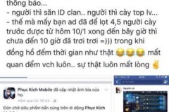 Đại diện NPH VTC Game: Chúng tôi rất tiếc khi để tình trạng nghẽn mạng và ngắt kết nối xảy ra trên Phục Kích Mobile