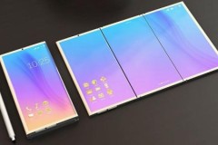 Đây phải chăng là smartphone Samsung màn hình gập trong tương lai?