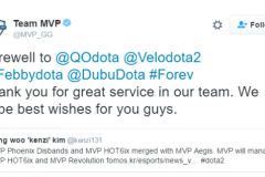 [Dota 2] MVP Phoenix giải tán, tất cả tuyển thủ rời đi