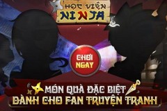 Fan Naruto nên ăn mừng ngay vì gMO Học Viện Ninja sắp cập bến Việt Nam