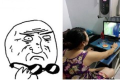 LMHT: Sốt với “người mẹ của năm” ngồi gánh team thay con đi học