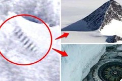 Phát hiện ‘cầu thang khổng lồ’ ở Nam cực: Bãi đáp người ngoài hành tinh hay kim tự tháp cổ đại?