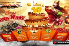Tam Quốc Chí mừng sinh nhật 10 tuổi cực lớn