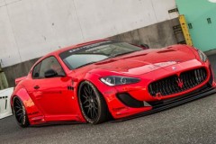 Vẻ đẹp mạnh mẽ của Maserati GranTurismo bản độ Liberty Walk