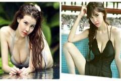 Xịt máu mũi với đường cong bốc lửa của nữ đại sứ game