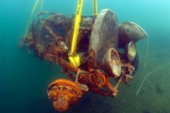 Xe Bugatti hiếm nằm dưới đáy hồ 73 năm