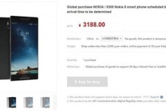Nhà bán lẻ Trung Quốc nhận đặt trước Nokia 8 giá 465 USD
