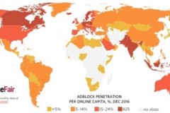 Thực trạng việc chặn quảng cáo trên thiết bị di động toàn cầu