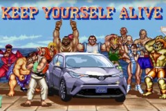 Toyota C-HR cực vui nhộn khi hóa thân vào trò chơi Street Fighter