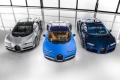 3 siêu phẩm Bugatti Chiron đầu tiên tới tay khách hàng