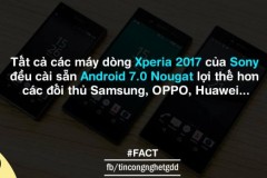 Đây là lợi thế của dòng Xperia 2017 tầm trung so với đối thủ