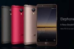 Elephone P25 ra mắt: RAM 6 GB, camera trước sau 16 MP/21 MP