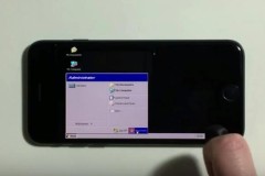 Bất ngờ khi iPhone 7 có thể chạy Windows XP