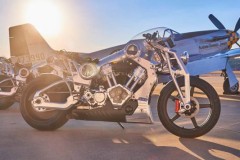 Siêu phẩm mô tô Confederate P51 Combat Fighter đọ dáng máy bay thể thao