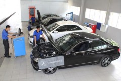 Xe Mercedes-Benz chính hãng được bảo dưỡng miễn phí trong tháng 3