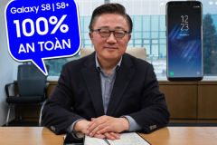 Bí mật đằng sau tuyên bố pin của Galaxy S8/S8+ an toàn tuyệt đối 100%