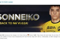 [Dota 2] Na`Vi tái ký hợp đồng với SoNNeikO, thải loại rmN-