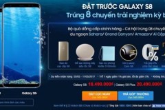 Galaxy S8 cho đặt hàng kèm bộ quà tặng và ưu đãi khủng