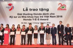 Khởi động Giải thưởng Honda Y-E-S năm thứ 12