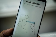 Trải nghiệm mở khóa bằng mống mắt trên Galaxy S8