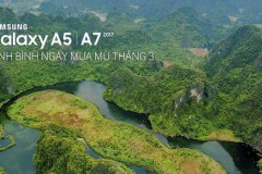 [Video Flycam] Mời bạn ngắm nhìn cảnh đẹp Ninh Bình từ trên cao qua camera Galaxy A 2017