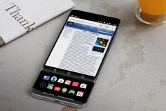 Ảnh render đầu tiên của LG V30 đã xuất hiện với màn hình phụ dạng trượt độc đáo