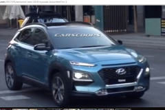 Hyundai Kona 2018 tiếp tục lộ diện không ngụy trang trên đường phố