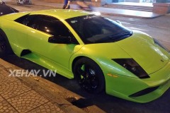 Lamborghini Murcielago LP640 rũ bỏ “chiếc áo” màu xanh cốm độc nhất Việt Nam