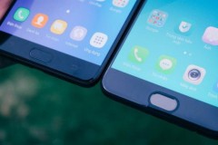 So sánh Galaxy C9 Pro và OPPO F3 Plus đen nhám