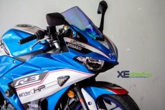 Yamaha R3 bản độ "HP3" với dàn áo xanh ấn tượng ở Sài Gòn
