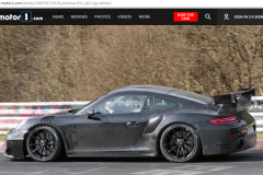 Porsche 911 GT2 RS mới tiết lộ những thông số kỹ thuật đầu tiên