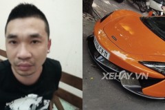 Siêu xe McLaren 570S màu cam độc nhất Việt Nam “dính án” ma túy