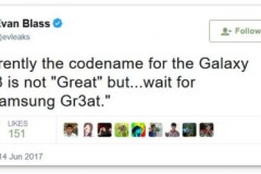 Hé lộ cái tên rất lạ của Galaxy Note 8