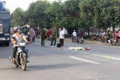 Va chạm giao thông 1 người chết, 1 ô tô rời khỏi hiện trường