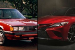 Quá trình thay đổi của Toyota Camry từ phiên bản1983 đến 2018
