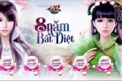 Tru Tiên 3d mobile ra mắt trang chủ cùng ngày ra mắt chính thức