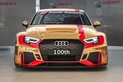 Audi công bố chiếc RS3 LMS thứ 100 màu gold "độc nhất vô nhị"