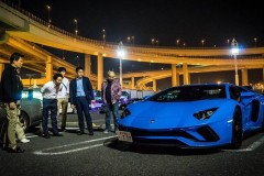 Chiêm ngưỡng Lamborghini Aventador S xanh Lemans tuyệt đẹp tại xứ sở hoa anh đào