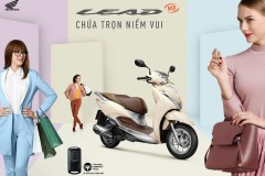 Honda Việt Nam chốt giá xe LEAD 125cc 2017 hoàn toàn mới
