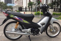 Honda Wave a phiên bản siêu nhân bạc cá tính với dàn đồ chơi cao cấp