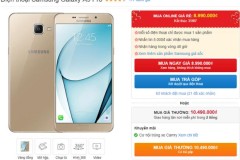 Cơ hội tốt để mua smartphone pin khủng Galaxy A9 Pro với giá chưa tới 9 triệu