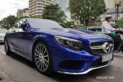 Bắt gặp Mercedes S500 Coupe 2015 diện "áo mới" trên phố Sài Gòn