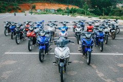 Bộ ảnh đẹp về binh đoàn Exciter 135cc 4 số cực đẹp